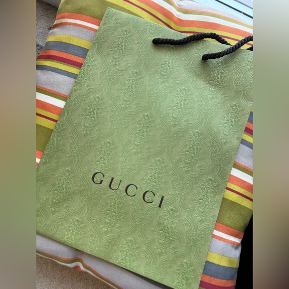 Gucci Abbey Tote Metallic Leather Hawaii Exclusive - Picture 15 of 15